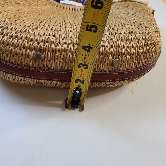 Sam Edelman Straw Tote Handbag - Picture 13 of 13